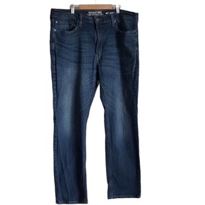 Levi's athletic fit blue denim jeans size 38/32